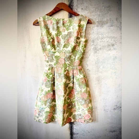 American Rag Dresses & Skirts - VTG American Rag CIE 1984 Compagnie California Brocade Mini Dress XS